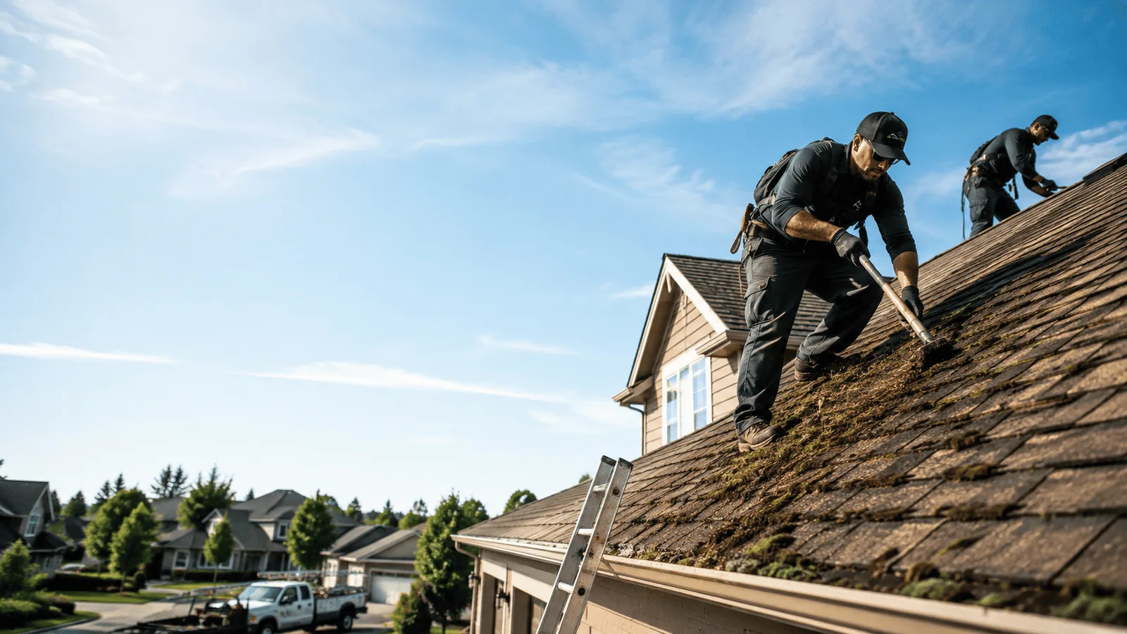 Roof Moss Removal in Paris, VA near me